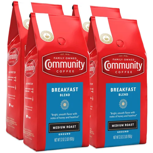 Vista 49 de Community Coffee 100% Colombia, café molido tostado medio oscuro, 12 onzas (paquete de 1)