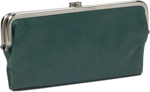Vista 2 de HOBO Lauren - Bolso de mano para mujer, construcción de cuero suave, dos compartimentos de marco superior, cierre Kiss Lock