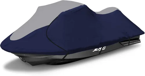 Vista 10 de Funda para moto acuática 600D – Funda para Seadoo remolcable, cubierta impermeable para moto acuática, cubierta PWC compatible con Seadoo, Yamaha