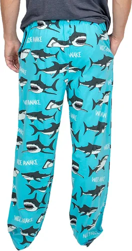Vista 2 de Lazy One - Pantalones de pijama de animales para hombre, pantalones separados para hombre, pantalones de descanso
