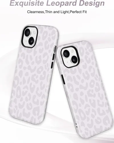 Vista 331 de Jusy Funda compatible con MagSafe con estampado de caparazón de tortuga marrón para iPhone 7/8/SE, cubierta protectora de TPU suave magnética