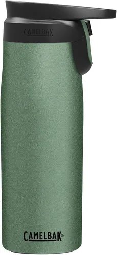 Vista 35 de CamelBak Forge Flow - Taza de viaje aislada de acero inoxidable, color negro, 16 onzas