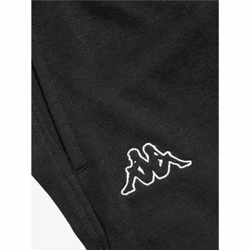 Vista 3 de Pantalones Cortos Deportivos para Hombre Kappa Negro