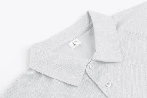 Vista 2 de Camiseta de cuello polo táctica Tacvasen para hombre diseño de manga larga y corta para deportes y uso al aire libre