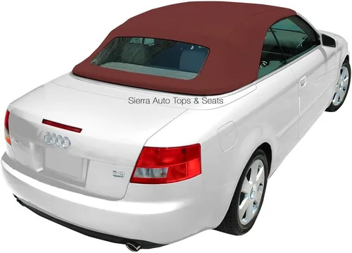 Vista 6 de Audi A4, capota completa para convertible con ventada de vidrio, fabricada con tela alemana A5 original, Negro