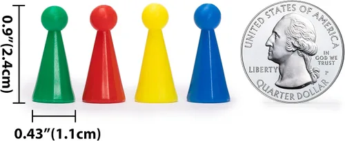 Vista 4 de Juego de ludo magnético y plegable, 9.75 in