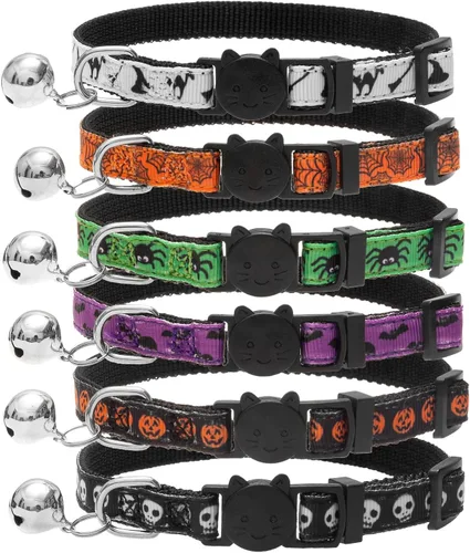 Vista 34 de PUPTECK Airtag - Collar de gato ajustable con campanas, collar de gatito ajustable para niñas y niños pequeños, cachorro, conejito, bonito accesorio