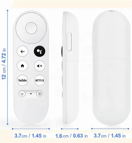 Vista 7 de Replacement Voice Remote for Google Chromecast 4K Snow HD TV, for Chromecast with Google-TV Remote, for GoogleTV HD/ 4K Snow Streaming Stick，for