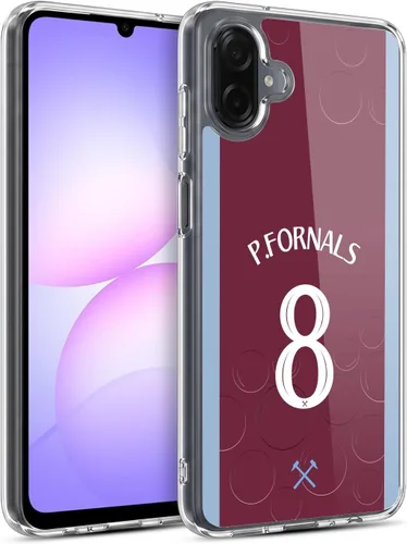 Vista 130 de Head Case Designs Officially Licensed West Ham United FC James Ward-Prowse 2023/24 Players Home Kit Gel Case [Military Grade Protection] Compatible