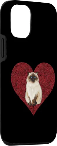 Vista 3 de Funda para iPhone 14 Himalaya Día de San Valentín Cat Love