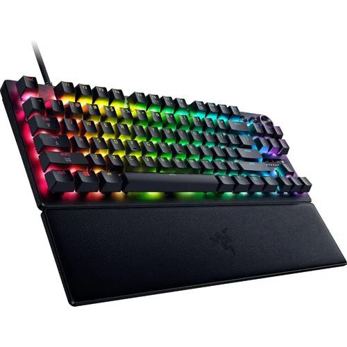 Vista 13 de Razer Huntsman V3 Pro TKL 8KHz Esports Teclado para gaming interruptores ópticos analógicos Gen 2-8000 Hz Pulsador a presión de sondeo - Disparador