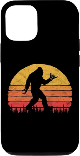 Vista 28 de Funny Shaka Aloha Bigfoot Surfer Believe Dude! Graphic Case for iPhone 17