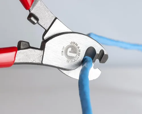 Vista 6 de JIC-625 Cortador de cable de COAX y red de cobre, hasta cable de 6 AWG