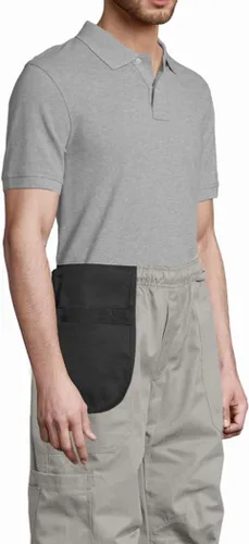 Vista 5 de Uncommon Threads Delantal unisex para restaurante y uniforme de trabajo, color negro