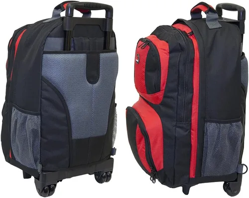 Vista 3 de Amaro MERIT Mochila con ruedas rodantes (variedad 52185-3 colores)