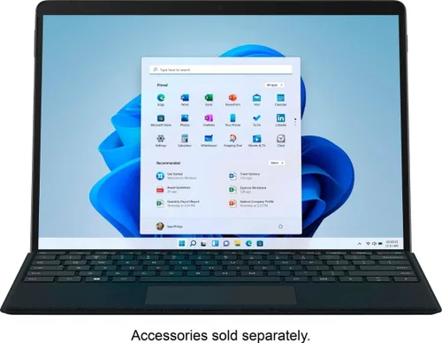 Vista 5 de Microsoft Surface Pro - Pantalla táctil de 8 a 13 pulgadas - Plataforma Intel Evo Core i5 - Memoria de 8 GB - SSD de 256 GB, solo dispositivo