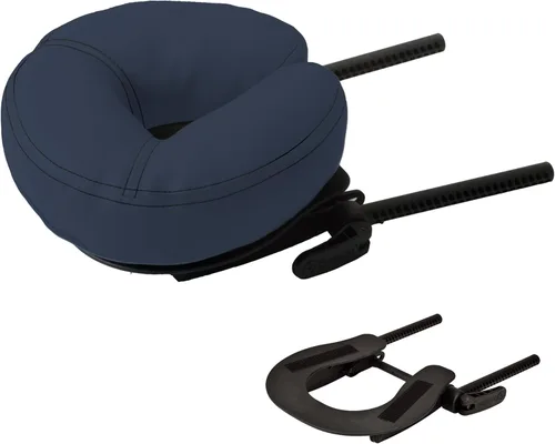 Vista 2 de EarthLite Caballete para Cama de Masaje con Apoyacabeza Ajustable Deluxe - Plataforma de Apoyacabeza Completamente Ajustable y Duradera para Sillas