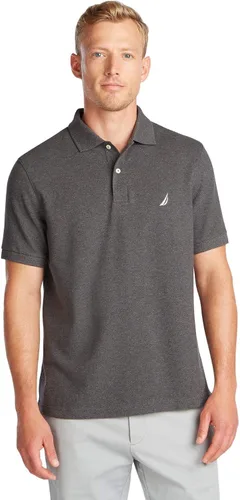 Vista 20 de Nautica playera polo clásica de mangas cortas, color sólido, para hombre