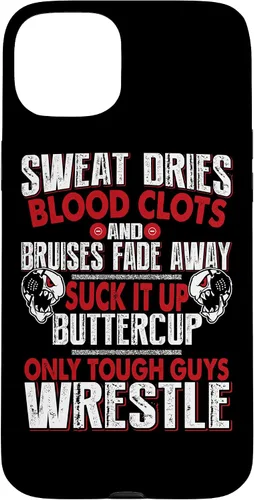 Vista 9 de Only Tough Guys Wrestle - Mens Wrestling Case for iPhone 17