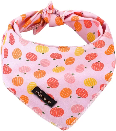 Vista 15 de ARING PET Bandana de abeja para perros, bandana de abejas amarillas rosas para mascotas, bufanda triangular, baberos para cachorros, pequeños Rosa