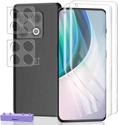 Vista 24 de 1 protector de pantalla de vidrio templado compatible con Nintendo Switch 2, dureza 9H, arañazos, película transparente HD, fácil de instalar