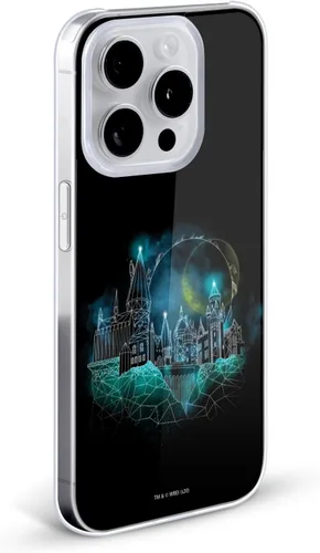 Vista 2 de Head Case Designs Funda rígida con licencia oficial de Harry Potter Hogwarts Deathly Hallows XVIII compatible con Apple iPhone 13 Mini