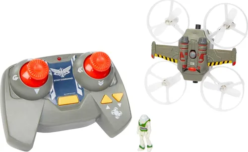 Vista 5 de Hot Wheels Figura RC Space Ranger Jetpack & Buzz Lightyear, barco volador con control remoto de Mattel Disney Pixar Movie Lightyear