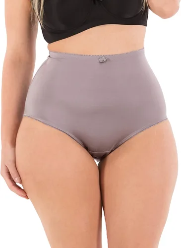 Vista 3 de Barbra's - Calzones de cintura alta para mujer ceñidores con control abdominal (6 unidades)