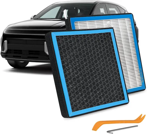 Vista 13 de CF10132 - Filtro de aire de cabina compatible con ES300/ES330/GX470/RX330/RX350/RX400h 2002-2009 Toyota Avalon/Camry/Sienna/Solara 2000-2010 Filtro