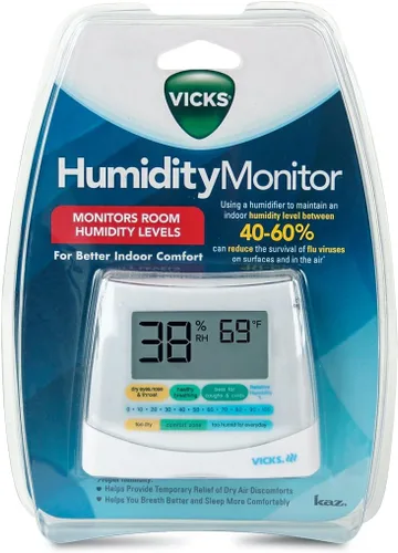 Vista 2 de Monitor de humedad PUR Vicks Blanco