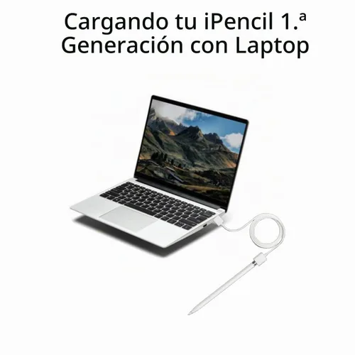 Vista 6 de ForApple - Cargador de bolígrafo (1 unidad, 1 pie) para Apple Pencil de 1ª