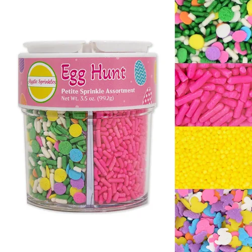 Vista 14 de Mystic Sprinkles Surtidos de 4 celdas (una Navidad clásica en oro, Midi)
