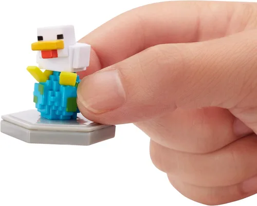 Vista 4 de Mini figura oficial de Minecraft Boost Genoa Future Chicken