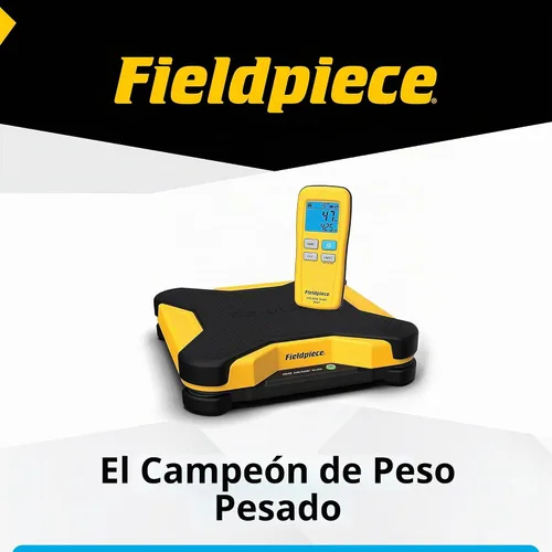 Vista 6 de Fieldpiece Báscula inalámbrica SR47 con control remoto