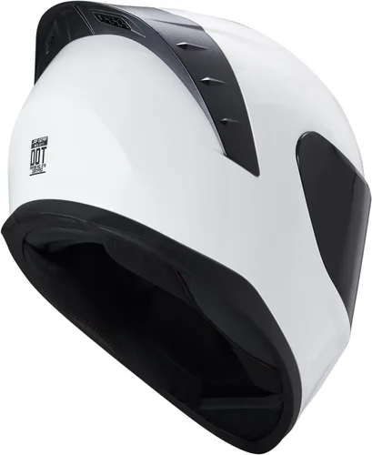 Vista 6 de Cascos de Motocicleta de Cara Completa WS-611 Casco de Moto de Calle para Adultos Hombres Mujeres Aprobado por DOT