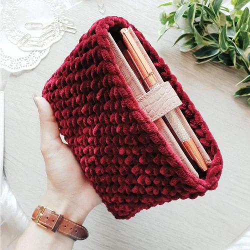 Vista 6 de 2 madejas de terciopelo mostaza para tejer ganchillo suave terciopelo chenilla hilo DIY lujo terciopelo suéter bufanda manta almohada sombrero hilo