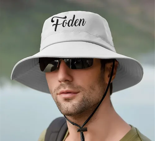 Vista 2 de Sombrero de cubo personalizado diseña tu propio sombrero de sol de verano personalizado