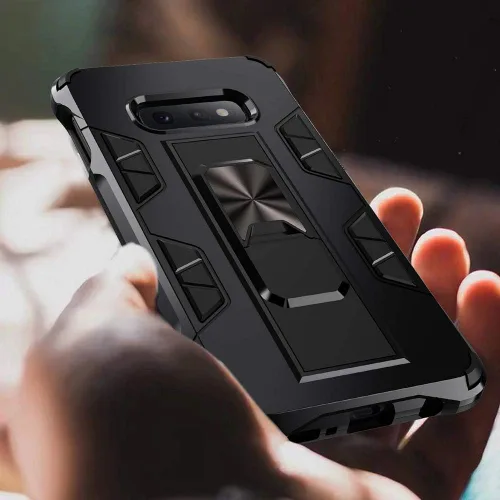 Vista 8 de Dionsibei Funda protectora resistente a prueba de golpes para Samsung Galaxy Note 8 con soporte para Samsung Galaxy Note 8 (negro)