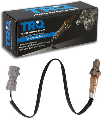 Vista 40 de TRQ Sensor de Oxígeno O2 de 4 Hilos de Banda Estrecha Compatible con VW Atlas 2.0L 2018-21, VW GTI 2.0L 2016-18, Audi A3 Quattro 2.0L 2015-18, VW