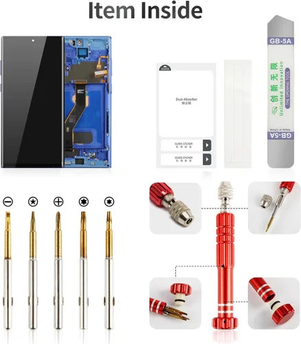 Vista 5 de OLED para Samsung Note 10 Plus Reemplazo de pantalla 0.14 oz para Samsung Galaxy Note 10 Plus 0.18 oz LCD Digitalizador Pantalla táctil para Samsung