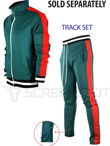 Vista 4 de SCREENSHOT - Pantalones deportivos para hombre, estilo hip hop, de alta calidad, ajustados, cómodos, atléticos, para entrenamiento, moda urbana