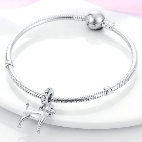 Vista 3 de NARMO 925 Sterling Silver Charms for Pandora Bracelets Silver Charms Clearance Christmas Gifts for Women Girls
