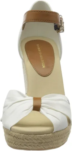 Vista 2 de Tommy Hilfiger Basic Open Toe Sandalias de cuña alta para mujer