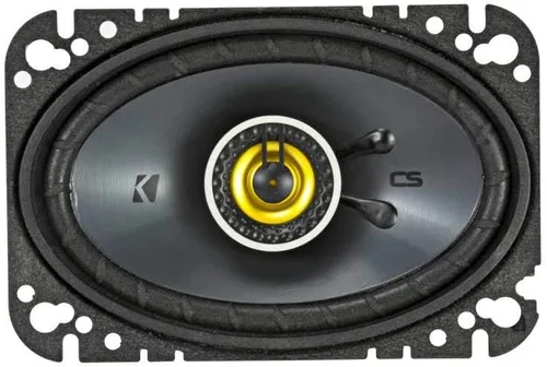 Vista 5 de Par de altavoces coaxiales KICKER 46CSC464 Serie CS CSC46 de 4x6 pulgadas (100x160mm), 4 ohmios