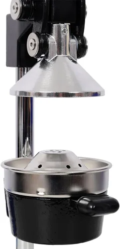 Vista 8 de Exprimidor de cítricos de hierro fundido, prensa manual extra grande de grado comercial, exprimidor de encimera resistente para jugo de naranja