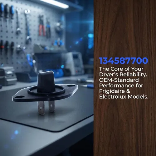 Vista 7 de (2 unidades) Termistor de control de secadora 134587700 – 10 K ohmios de resistencia se adapta a Frigidaire Kenmore Electrolux Dryer 1156925