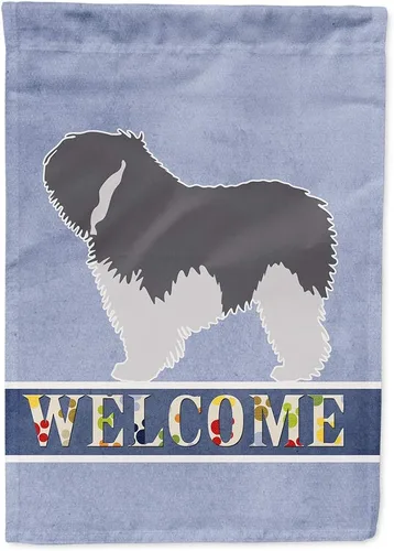 Vista 45 de Caroline's Treasures BB5552GF Affenpinscher Bandera de bienvenida para jardín, bandera decorativa para patio exterior, patio, parterres