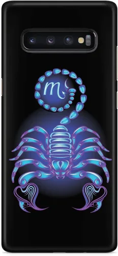 Vista 16 de Inspired Cases - Compatible with iPhone Xs Max Case - 3D Textured Protective Phone Case for Apple iPhone Xs Max - Neon Zodiac - Scorpio