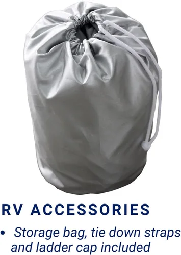 Vista 8 de Cubierta EliteShield ShieldAll Ultimate Clase C para vehículos recreativos, impermeable y resistente a los rayos UV, cubierta para autocaravana