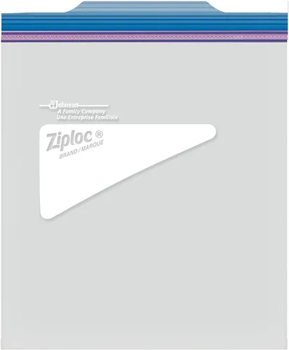 Vista 5 de Ziploc Bolsas para congelador, cuarto de galón, 19